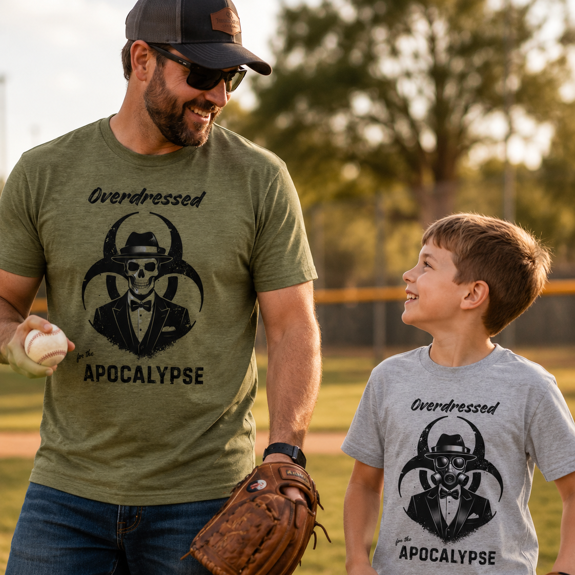 Overdressed - T-Shirt - Men (Skull)