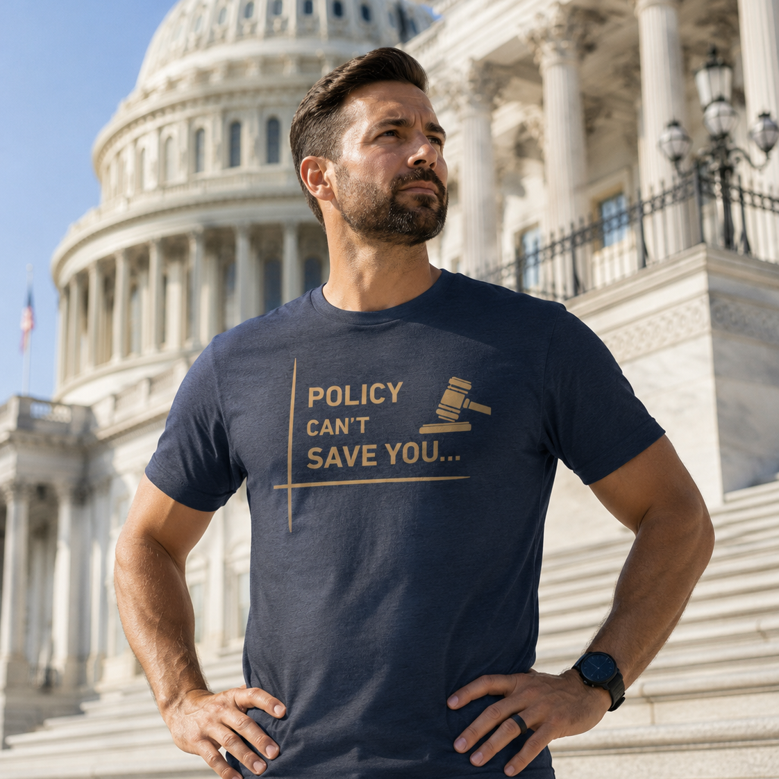 Policy Can't - T-Shirt